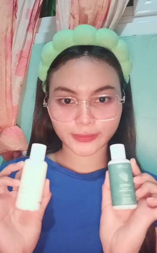Customer photo review of Gentle Milky Oil Cleanser & Makeup Remover