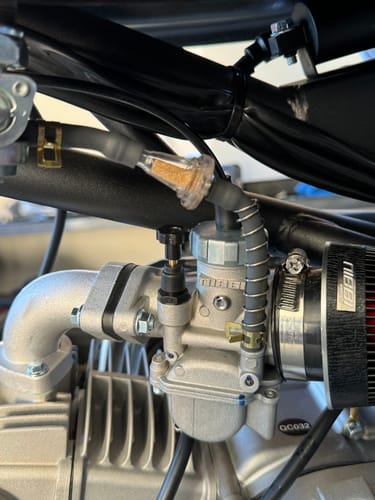 Customer photo review of MOOSE RACING Fuel Filter - 1/4"