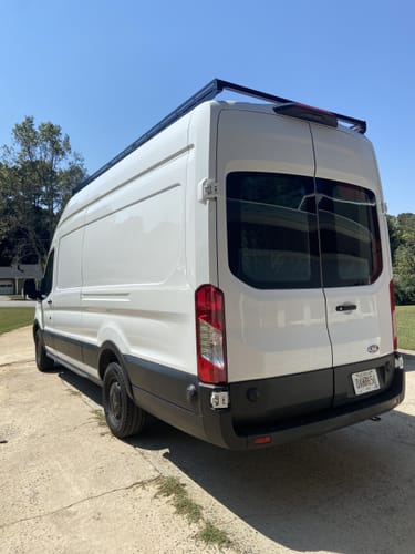 Customer photo review of FORD TRANSIT ROOF RACK