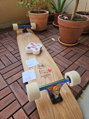 Customer photo review of Fireball Tinder Wheels - 70mm / 81A
