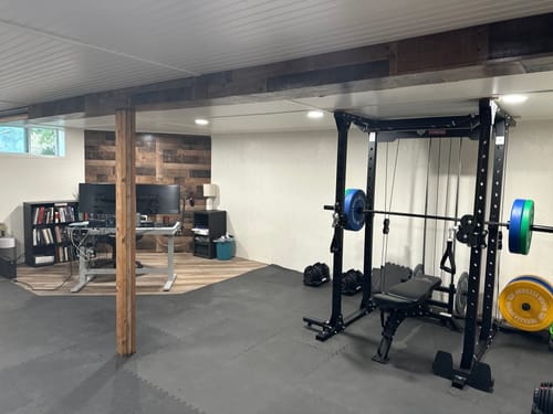Customer photo review of MAJOR FITNESS All-In-One Home Gym Power Rack Package PLM03