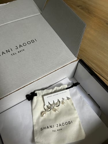 Customer photo review of Juliet Earrings Set - 925 Sterling Silver