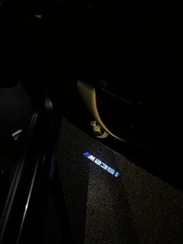 Customer photo review of BMW F SERIES DOOR LIGHTS