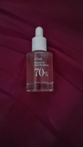 Customer photo review of Anua - Sérum à la Niacinamide et à la pêche 70% - 30ml