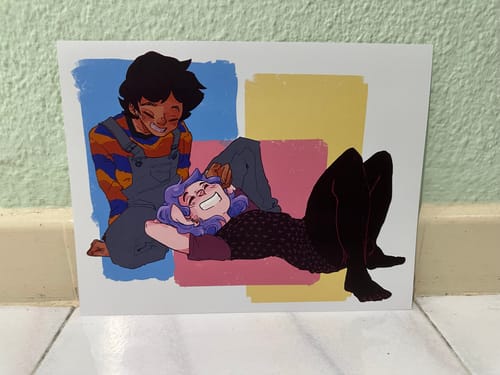 Customer photo review of Luz and Amity TOH Prints