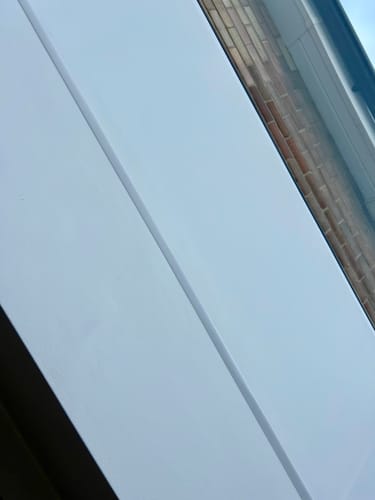 Customer photo review of 2 Meters Trimless 12MM Wide Plaster-In Aluminum LED Profile Channel with Frosted Diffuser & Accessories for LED Strip Lighting