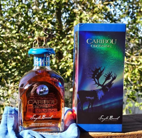 Customer photo review of Caribou Crossing Single Barrel Canadian Whiskey