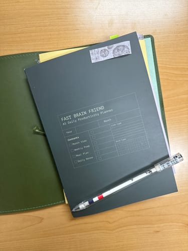 Customer photo review of Planners Starter Kit- 'DAINTREE'