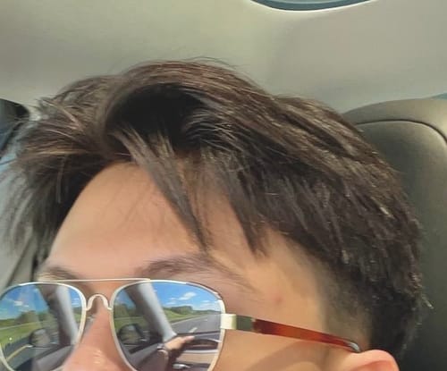 Customer photo review of QUICKSAND: Hair Styler - High Hold, Dry Matte Finish