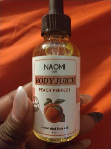 Customer photo review of Naomi Body Juice - Peach Perfect