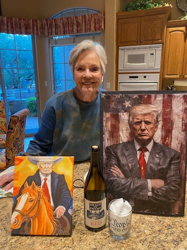 Customer photo review of Sparkling Wine 'Trump Cuveé' Special Edition