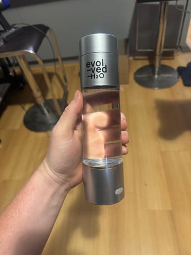 Customer photo review of Hydrogen Water Bottle - 6,000 ppb