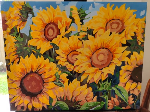 Customer photo review of Sunflower Embrace