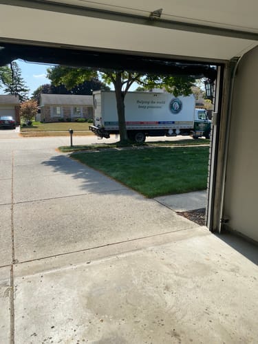 Customer photo review of In-Garage Delivery Upgrade