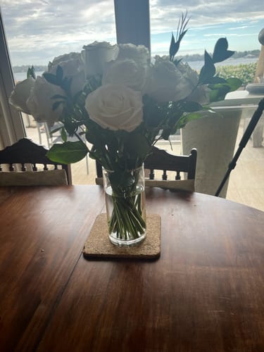 Customer photo review of White Roses