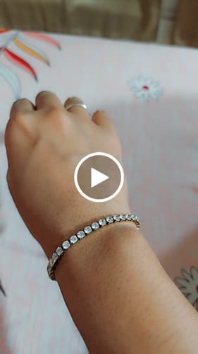 Customer video review of Diamond Affair Bracelet