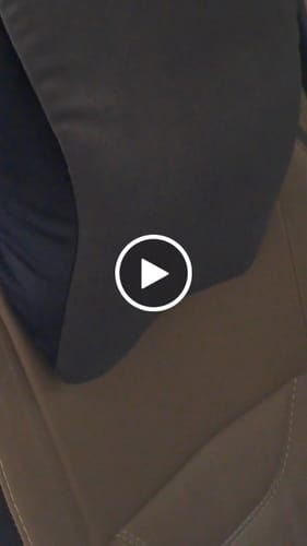 Customer video review of Frido Ultimate Car Neck Rest Pillow
