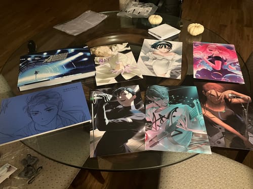 Customer photo review of Alien Stage Official Artbook