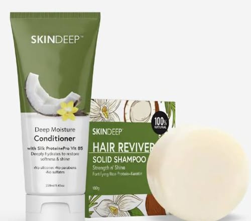 Customer photo review of Sulfate Free Hair Essentials