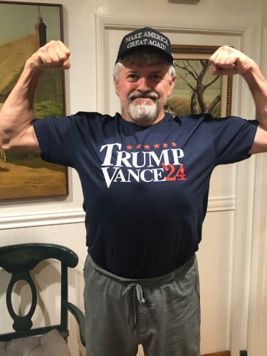 Customer photo review of Trump / Vance '24 T-Shirt
