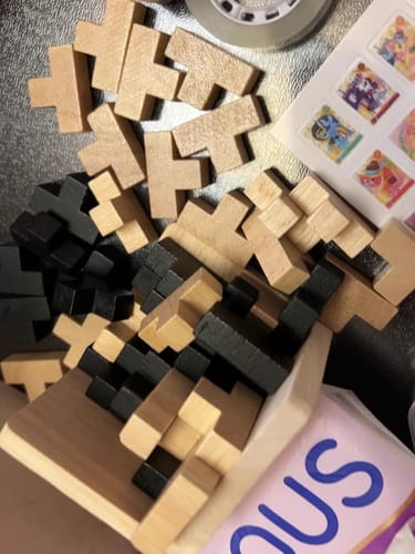 Customer photo review of CleverCraft™ Wooden Puzzle Cube