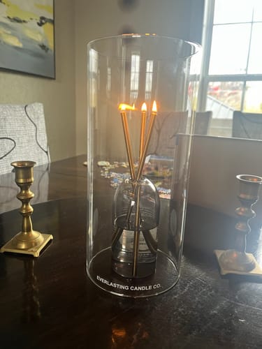 Customer photo review of Hurricane Vase