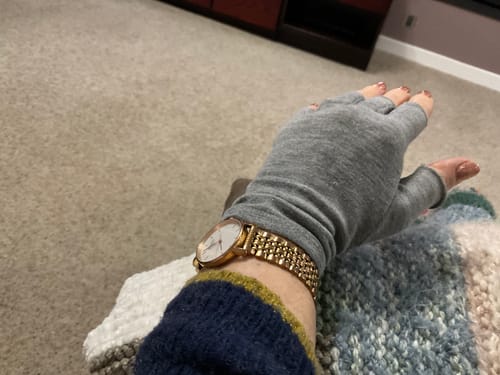 Customer photo review of Premium Onecompress™ Gloves