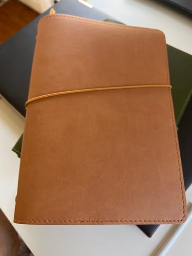 Customer photo review of Refillable Notebook Folio Gift