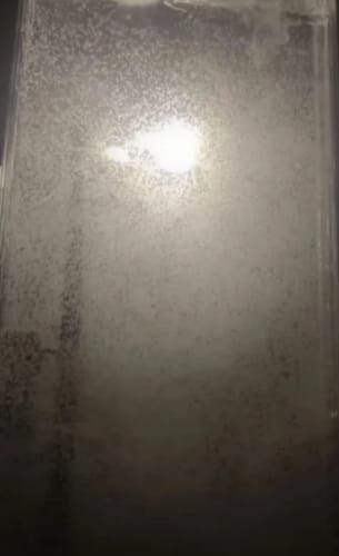Customer photo review of Snowfall Lamp