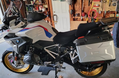 Customer photo review of Wind Rider Seat Cover