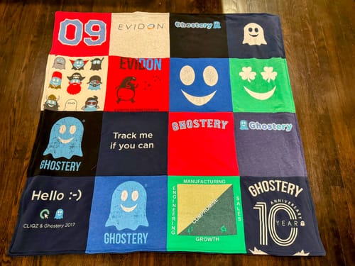 Customer photo review of Original Blanquilt™ / T Shirt Quilts