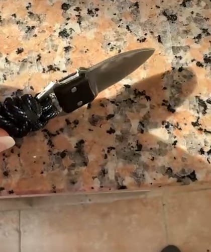 Civitenga C. review of Outdoor Self-Help Self-Defense Hidden Bracelet Knife Transformers Pattern image 1 out of 1