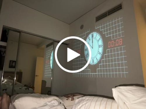 Customer video review of MovieHub™ Ultra HD Projector + FREE Projector Screen