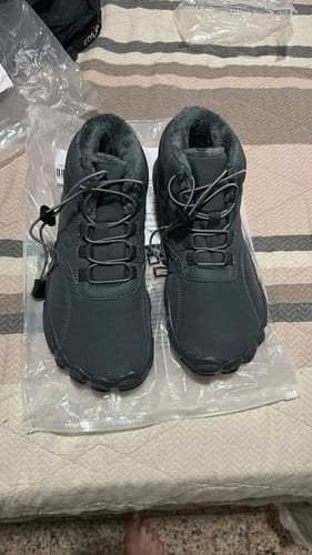 Customer photo review of Winter Barfußschuhe
