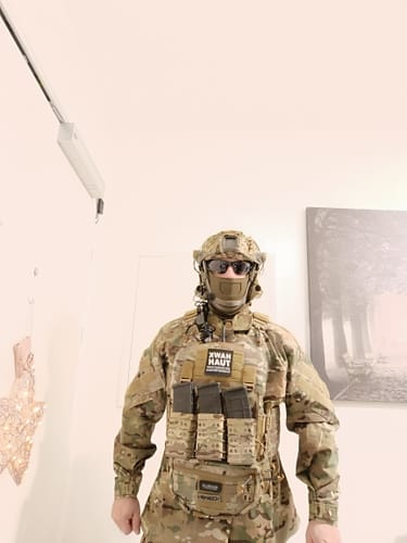 Customer photo review of Plattenträger BRAVO mulitcam bis SK4 / NIJ IV