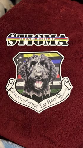 Customer photo review of Seasonal Sticker Sale 2" - 9"
