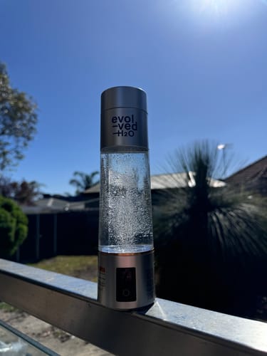 Customer photo review of Hydrogen Water Bottle - 6,000 ppb
