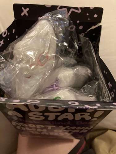 Customer photo review of Adopt a Star Baby Plush Blind Box
