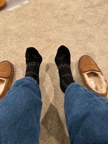 Customer photo review of Men's Alpaca Socks