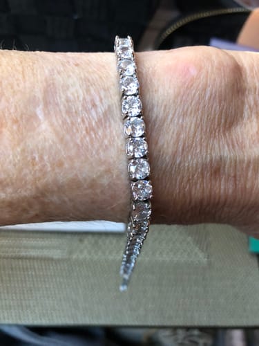 Customer photo review of Tennis Bracelet