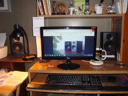 Customer photo review of MR4 Powered Studio Monitor