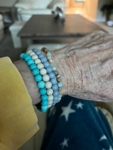 Customer photo review of STACKER - BLUE ANGELITE (POS)