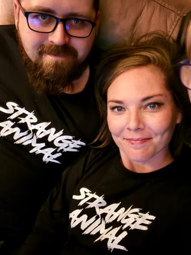 Customer photo review of Strange Animal Long Sleeve