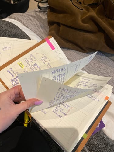Customer photo review of Planners Starter Kit- 'LILAC MATCHA'
