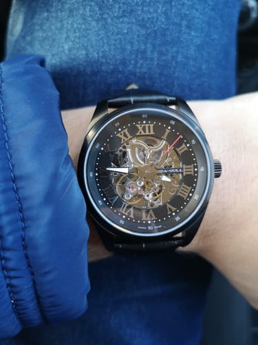 Customer photo review of Skeleton | Roman Numeral | Sports | Luminous | 42mm