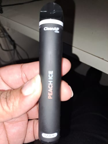Customer photo review of Peach Ice CBD Vape Pen - 500mg