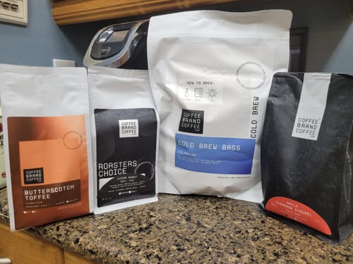Customer photo review of Premium Monthly Coffee Club -Roaster's Choice