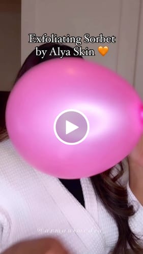 Customer video review of Exfoliating Sorbet