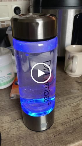 Customer video review of HydroFresh Hidrogénes Víz Készítő Üveg