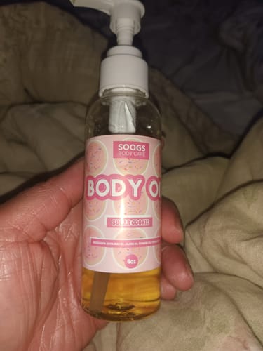 Customer photo review of Sugar Cookie | Body Oil